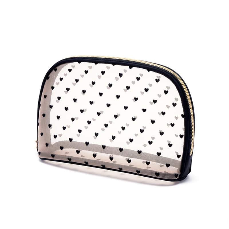 POCHETTE EN MAILLE MOTIF COEUR