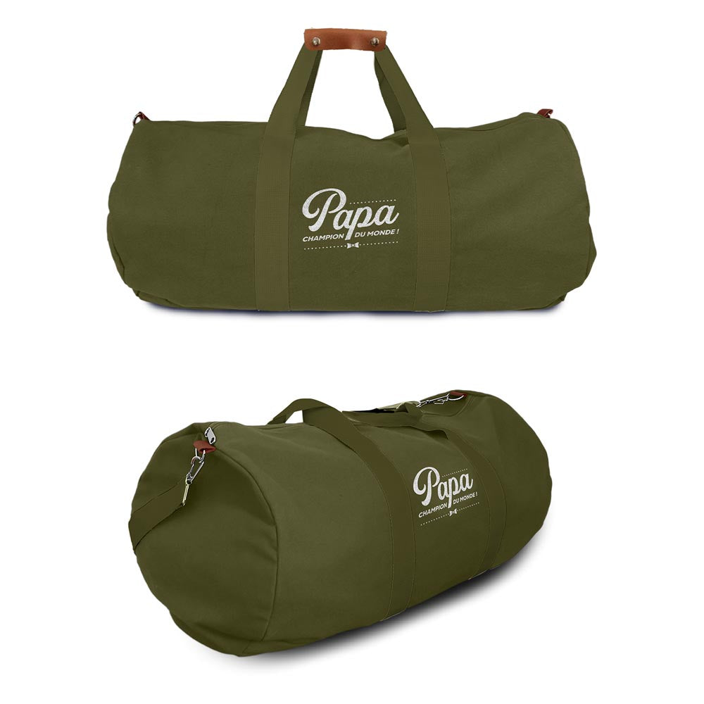 SAC DE SPORT « PAPA CHAMPION DU MONDE »