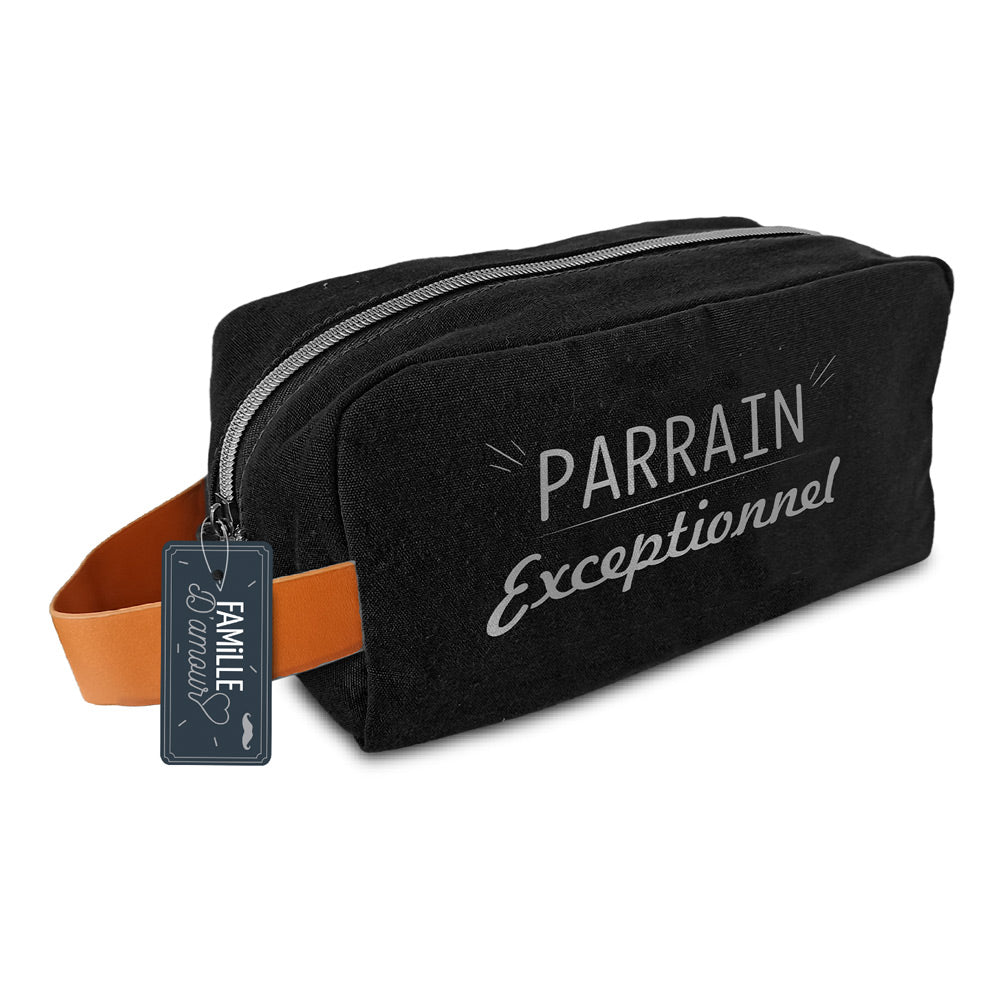 TROUSSE DE TOILETTE « PARRAIN EXCEPTIONNEL »