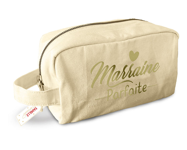 TROUSSE DE TOILETTE « MARRAINE PARFAITE »