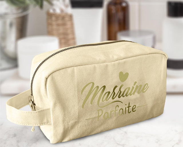 TROUSSE DE TOILETTE « MARRAINE PARFAITE »