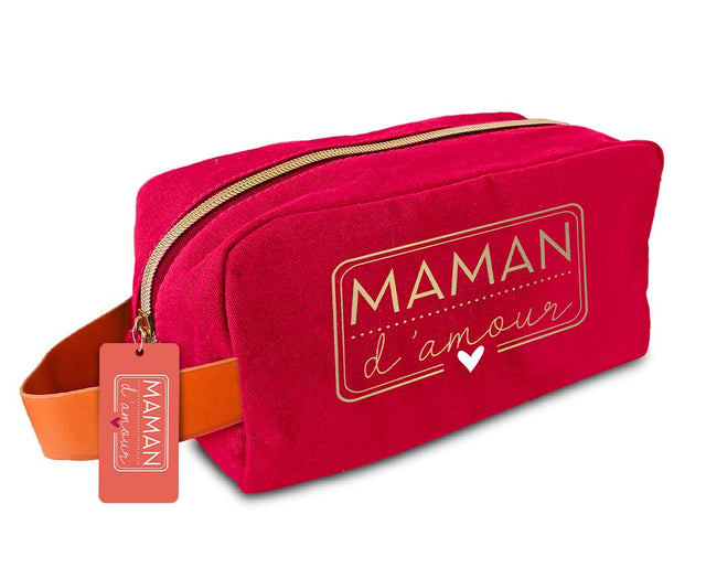 TROUSSE DE TOILETTE « MAMAN D’AMOUR »