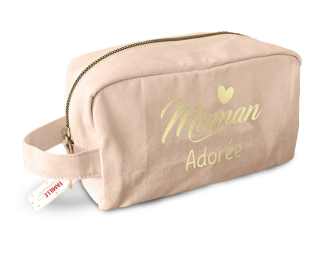 TROUSSE DE TOILETTE « MAMAN ADORÉE »