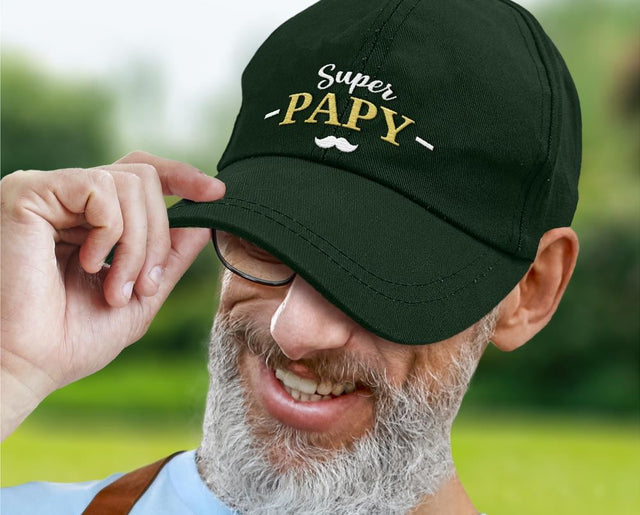 CASQUETTE « SUPER PAPY »