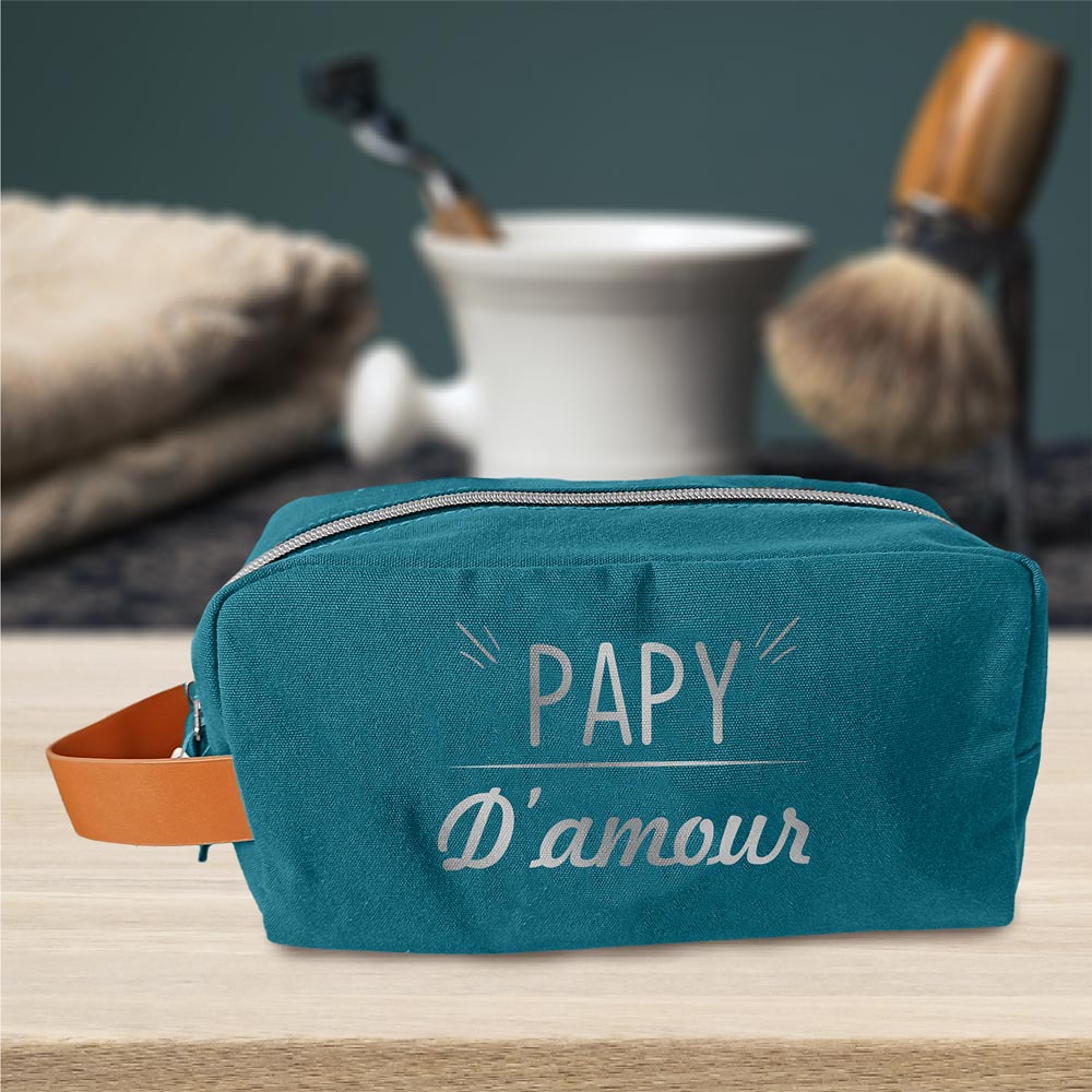 TROUSSE DE TOILETTE « PAPY D’AMOUR »