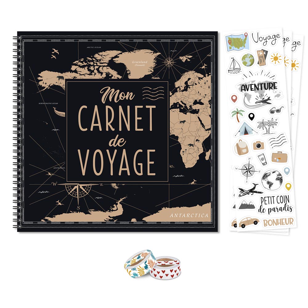 COFFRET ALBUM PHOTO "VOYAGE"