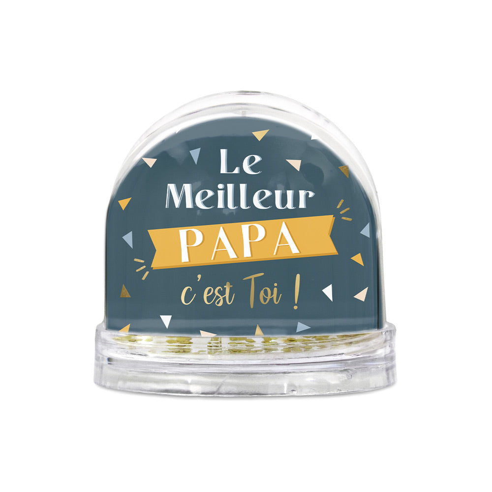 BOULE À NEIGE « Le Meilleur Papa c’est toi »