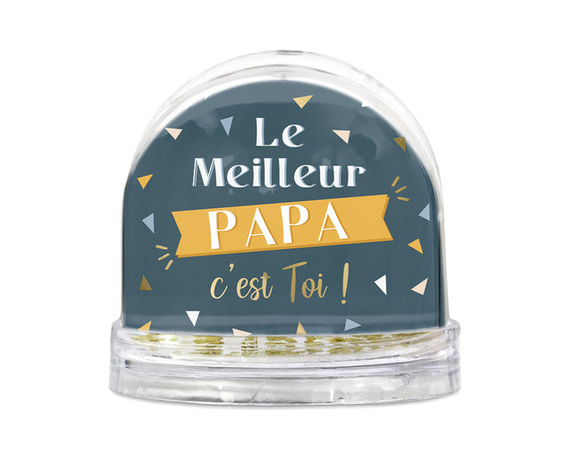 BOULE À NEIGE « Le Meilleur Papa c’est toi »