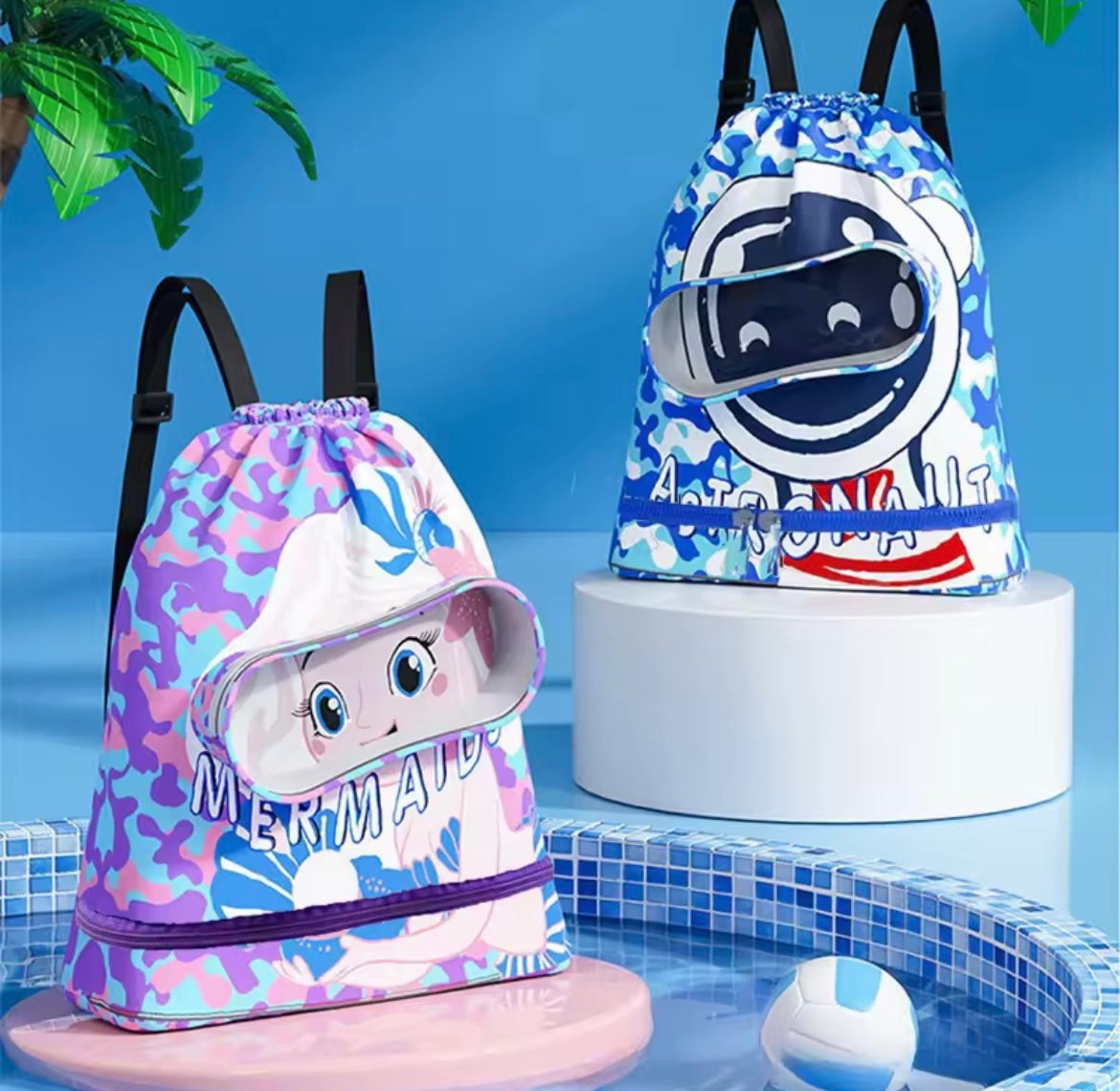 AQUA BAG KIDS :  Le sac à dos étanche des petits nageurs